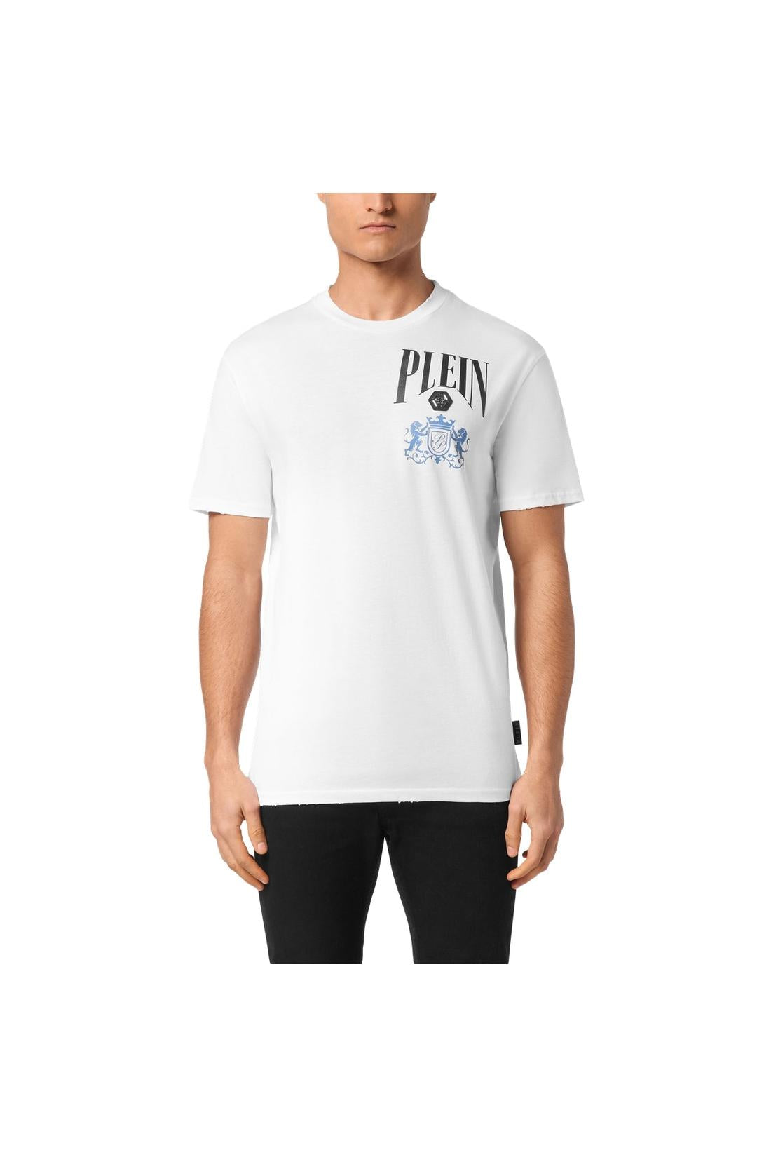 Philipp Plein Jersey T-shirt Round Neck SS Racing Club, Shirts