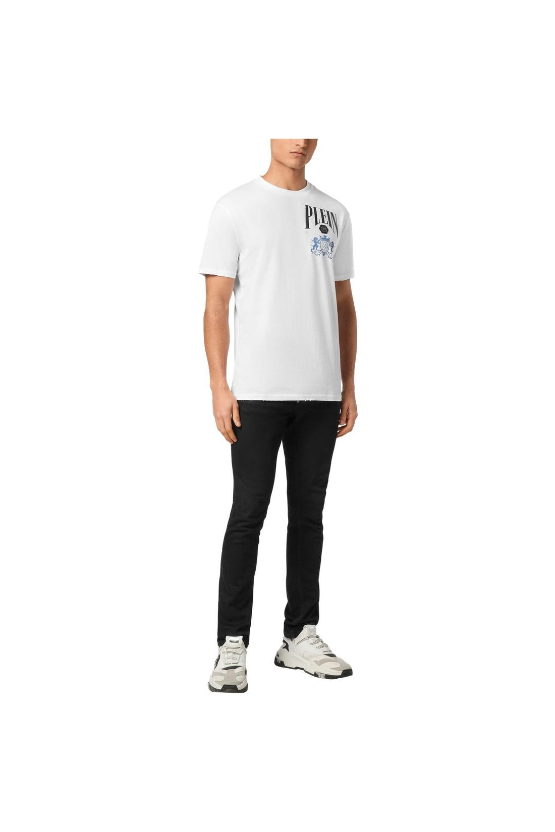 Philipp Plein Jersey T-shirt Round Neck SS Racing Club, Shirts
