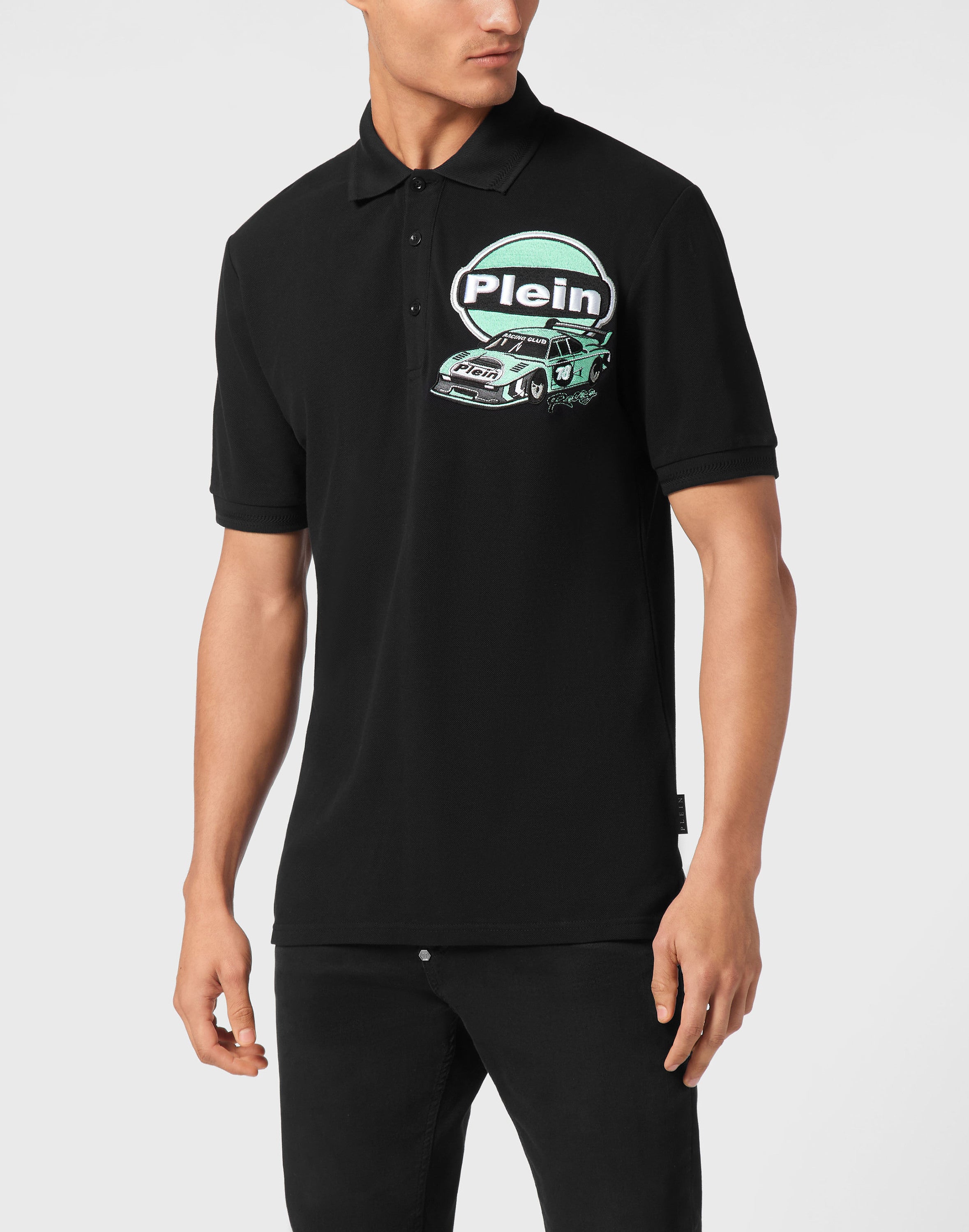 Pique Polo Shirt SS Slim Fit Cars Racing