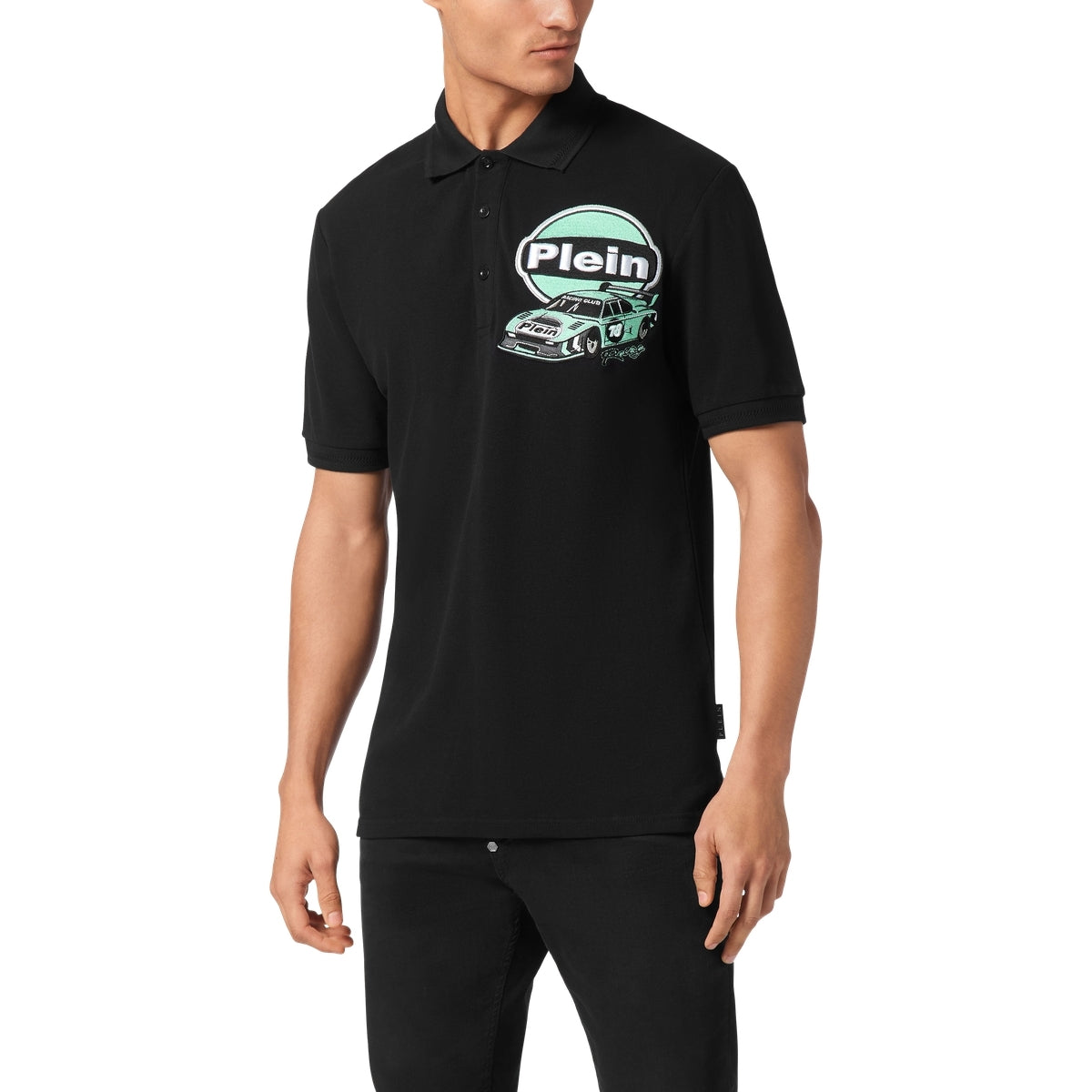 Pique Polo Shirt SS Slim Fit Cars Racing