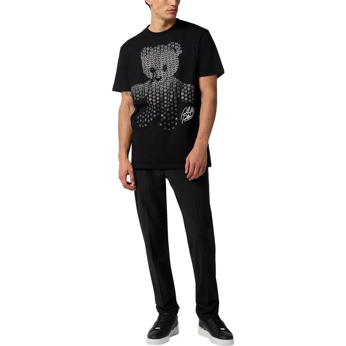Round Neck T-Shirt Teddy Strass Teddy Bear
