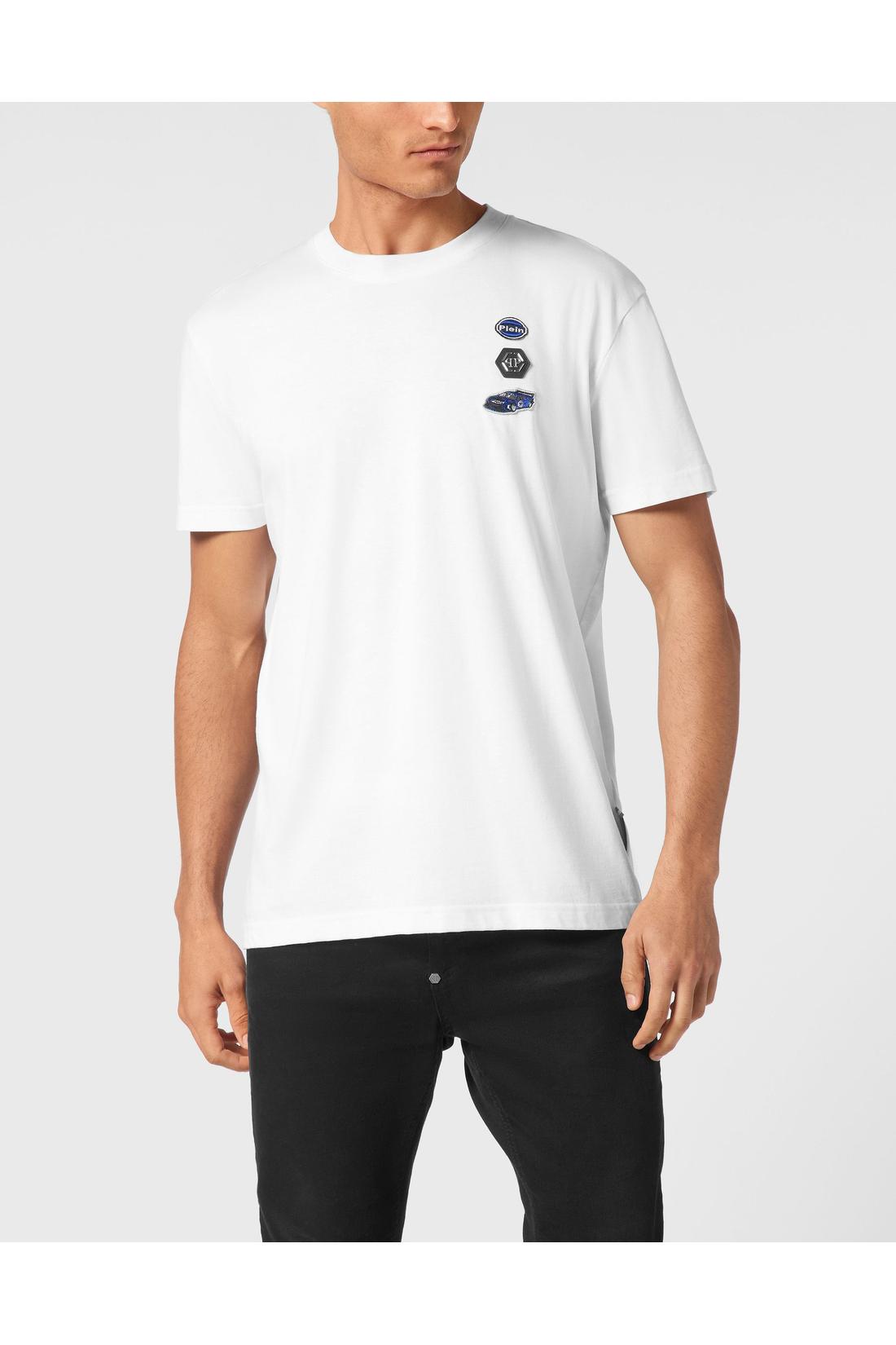 Philipp Plein Jersey T-shirt Round Neck SS Cars Racing, Shirts