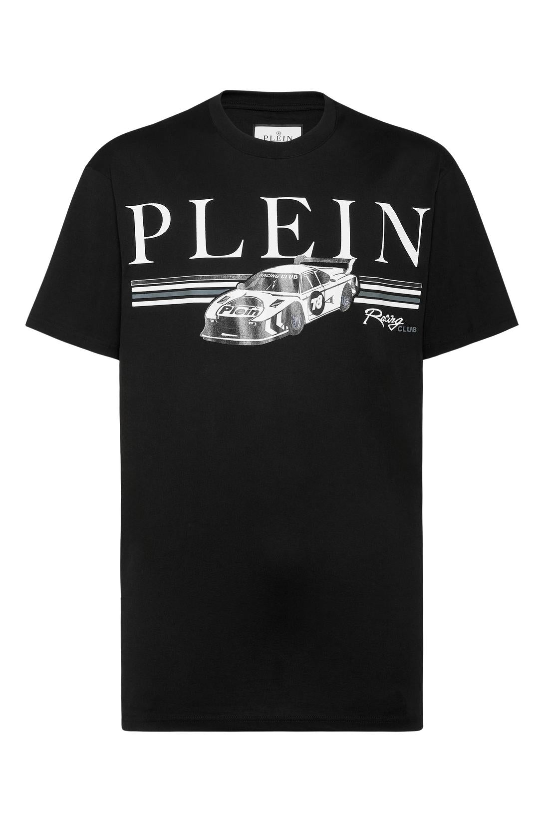 Philipp Plein Jersey T-shirt Round Neck SS Cars Racing, Shirts
