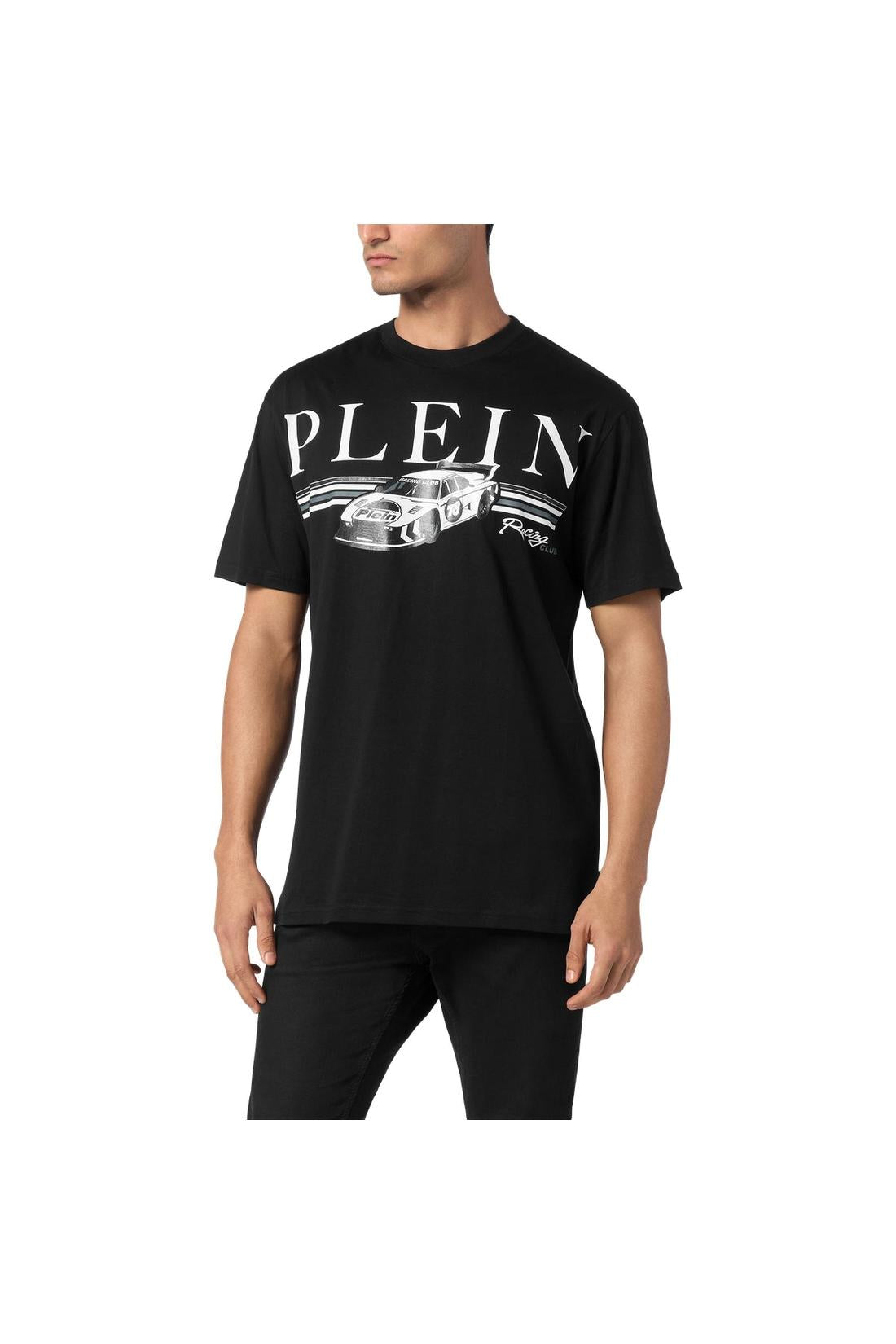 Philipp Plein Jersey T-shirt Round Neck SS Cars Racing, Shirts