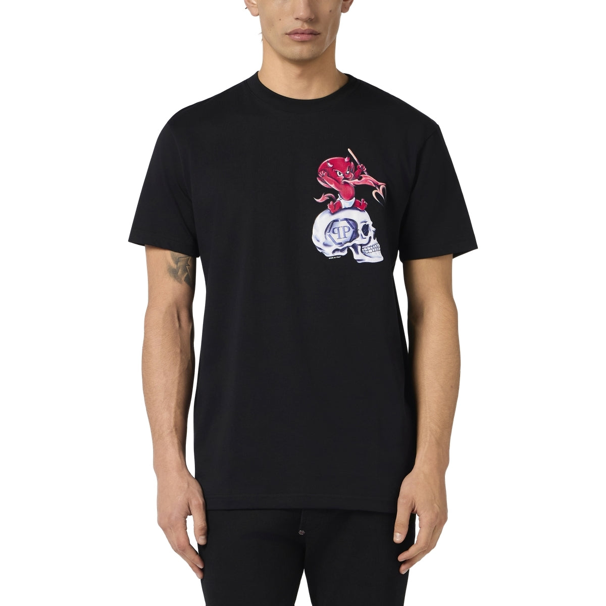 Round Neck T-Shirt Baby Devil Small