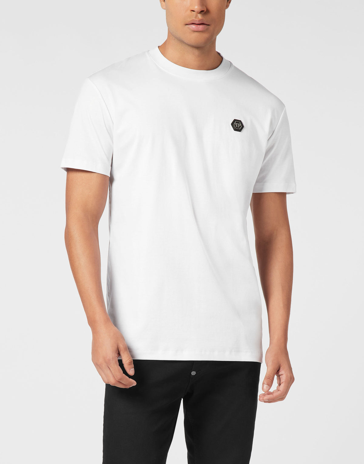 Round Neck T-Shirt Hexagon