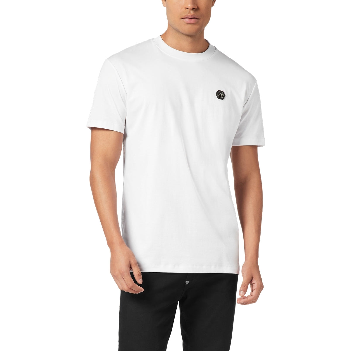 Round Neck T-Shirt Hexagon