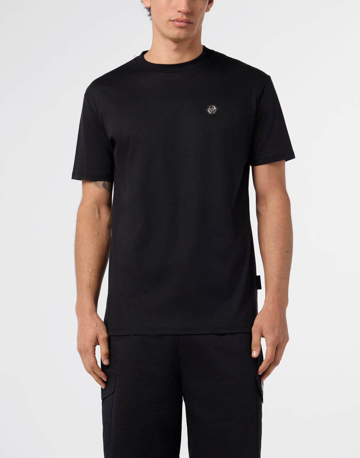 Round Neck T-Shirt Hexagon
