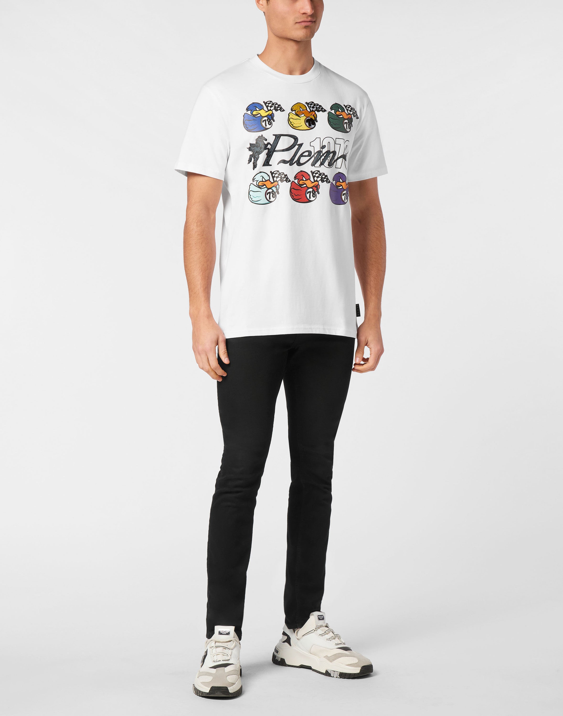 T-shirt Round Neck SS Tee Plein 1978 Duck
