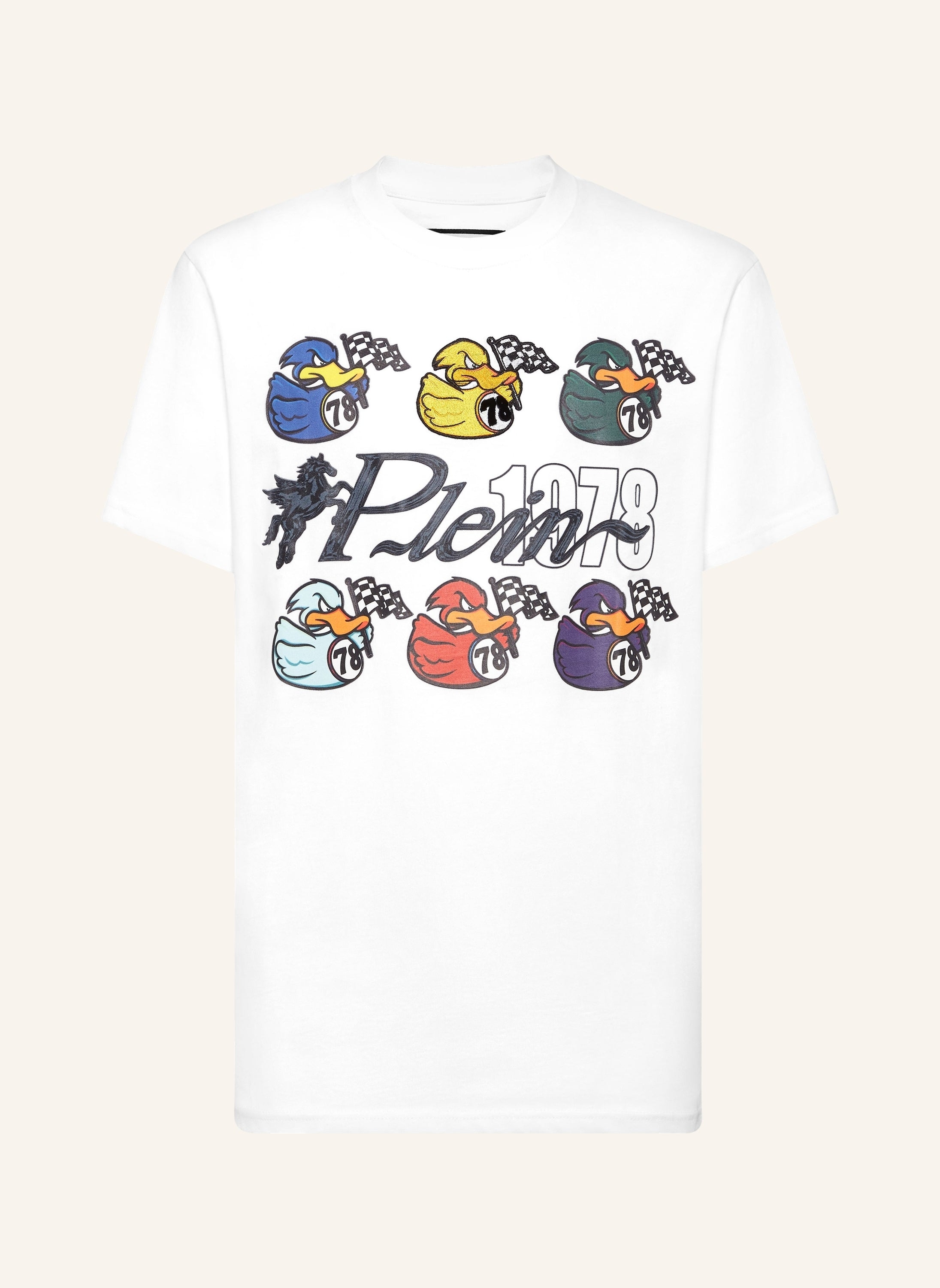 T-shirt Round Neck SS Tee Plein 1978 Duck