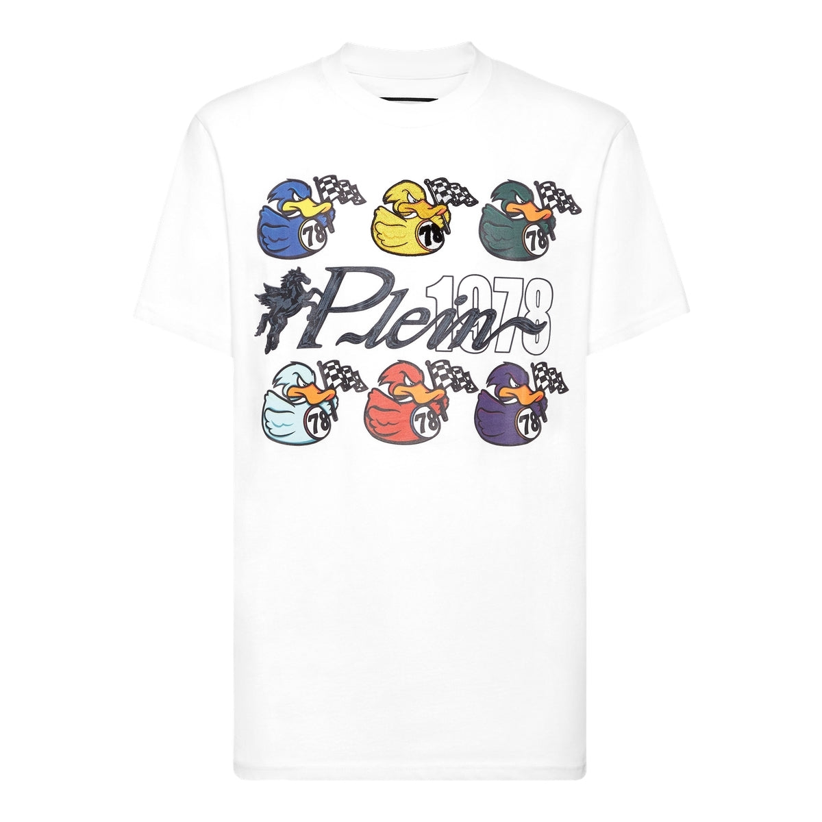 T-shirt Round Neck SS Tee Plein 1978 Duck