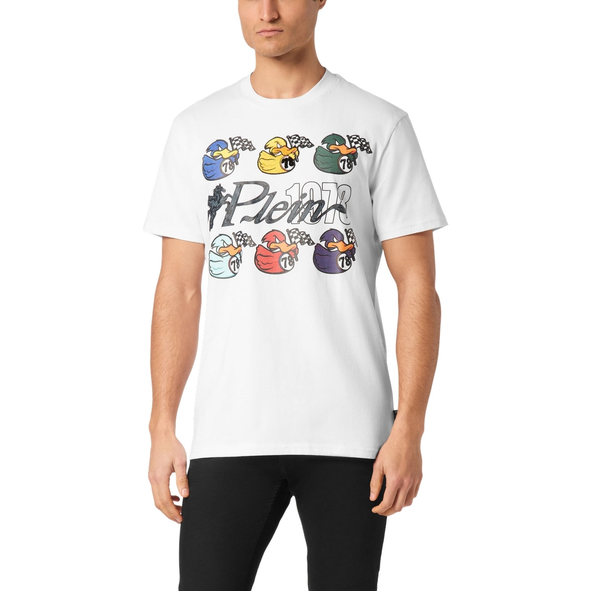 T-shirt Round Neck SS Tee Plein 1978 Duck