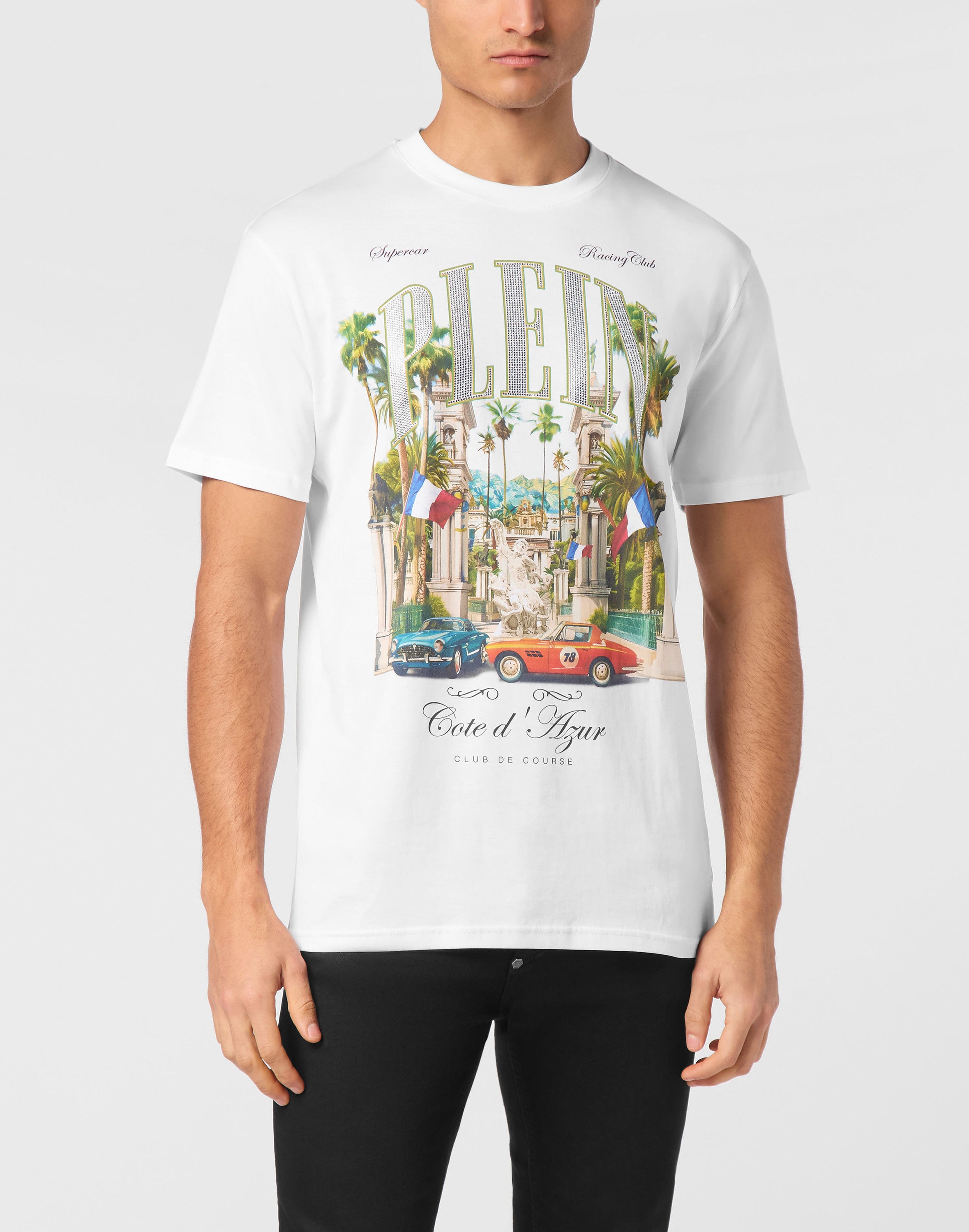 T-shirt Round Neck SS Club The Course Stones