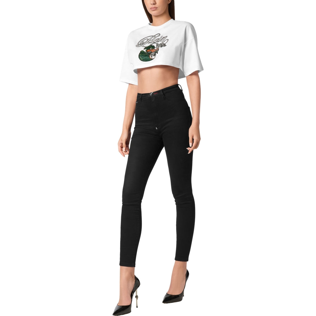 T-shirt Round Neck SS Cropp