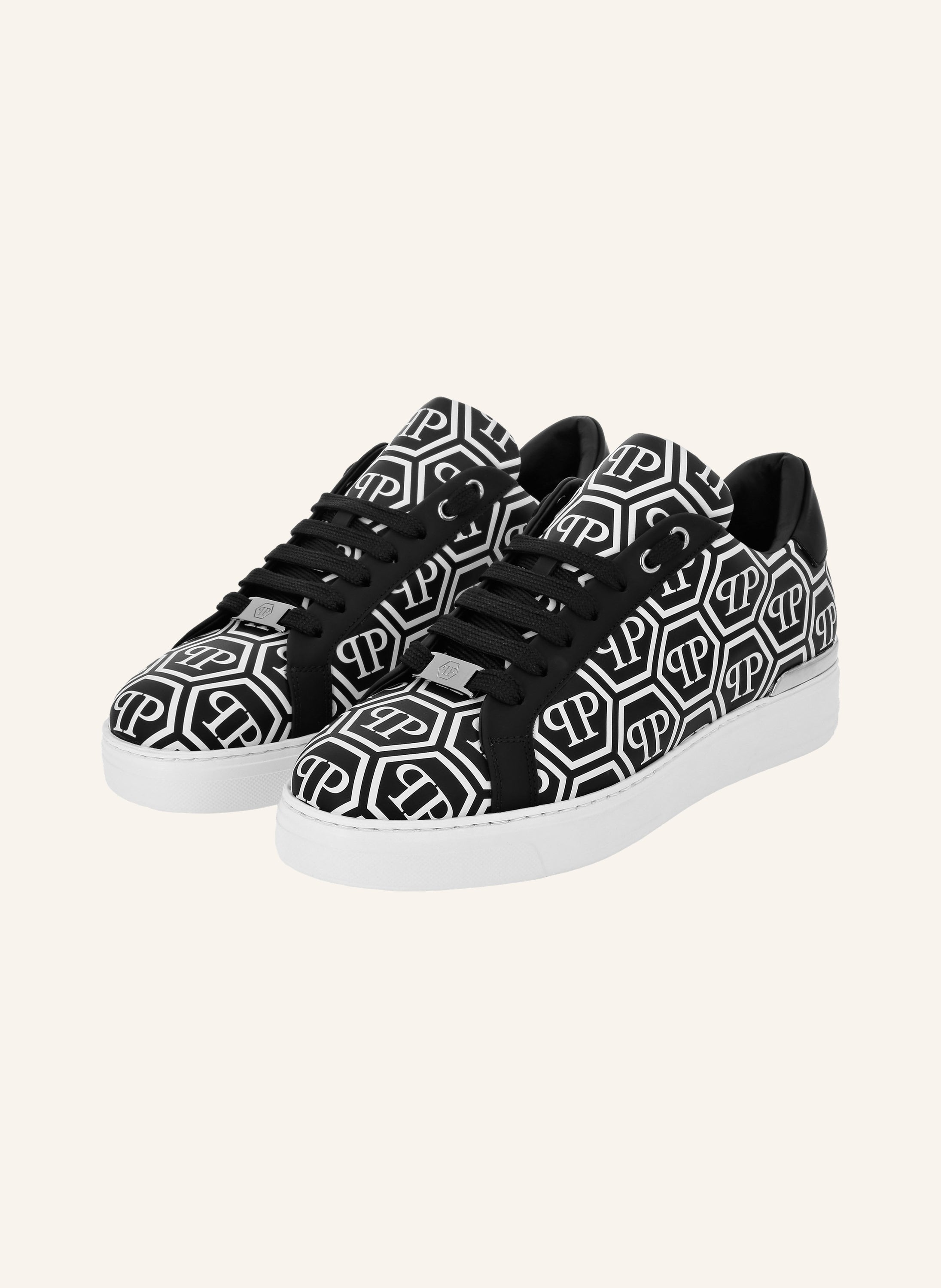 Nappa Leather Low Top Sneakers Big Monogram
