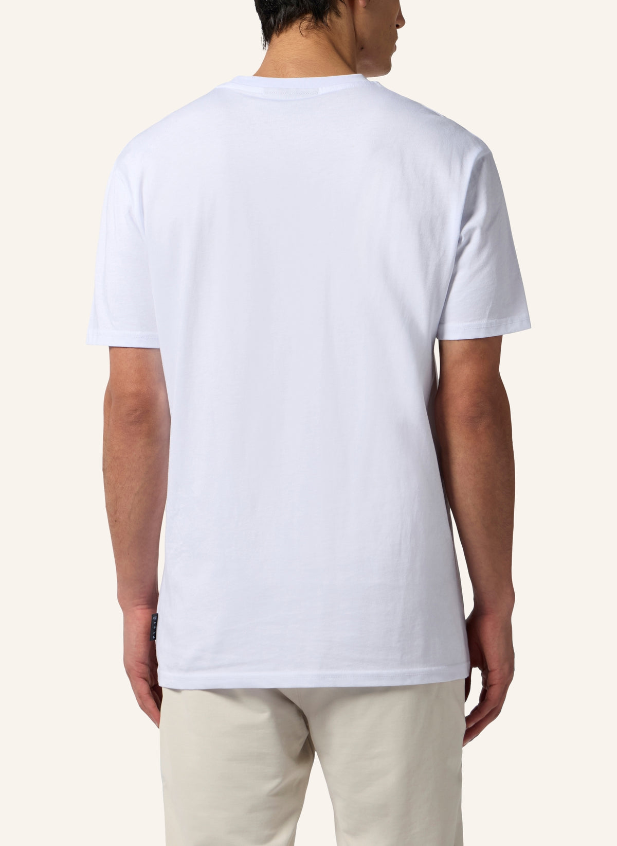 Round Neck T-Shirt Spray Hexagon