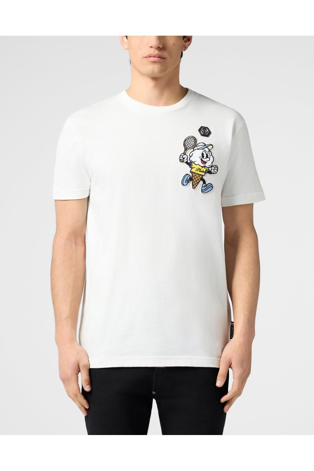 Philipp Plein Round Neck T-Shirt Gelato Monsters, Shirts