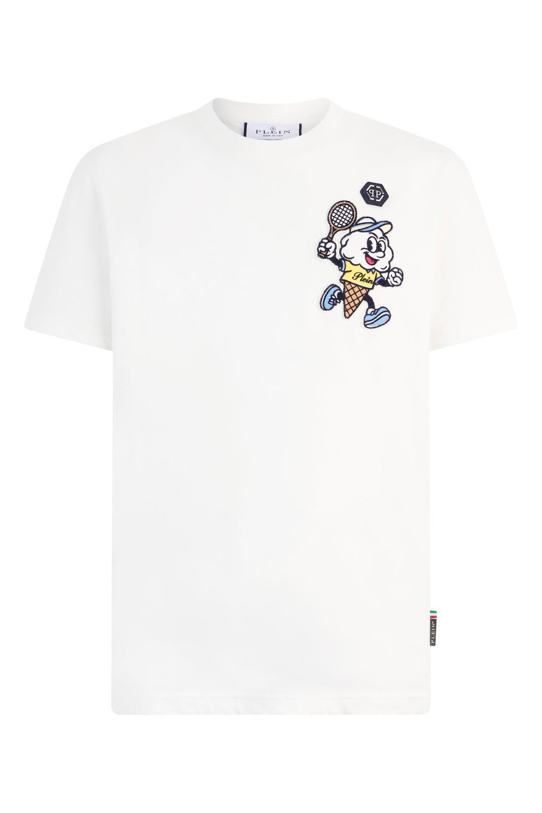 Philipp Plein Round Neck T-Shirt Gelato Monsters, Shirts