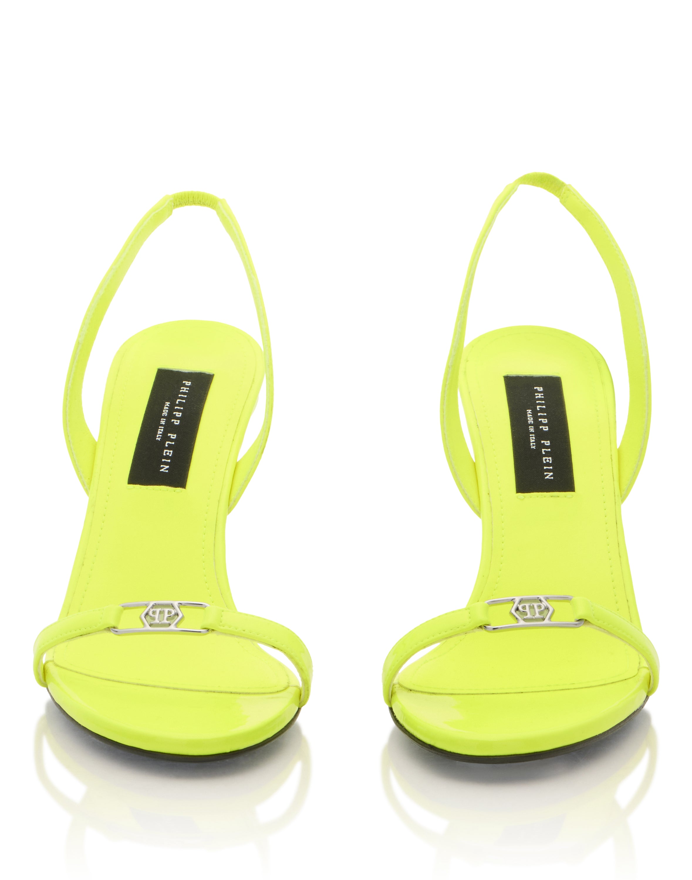 High Heels Sandals Fluo Hexagon