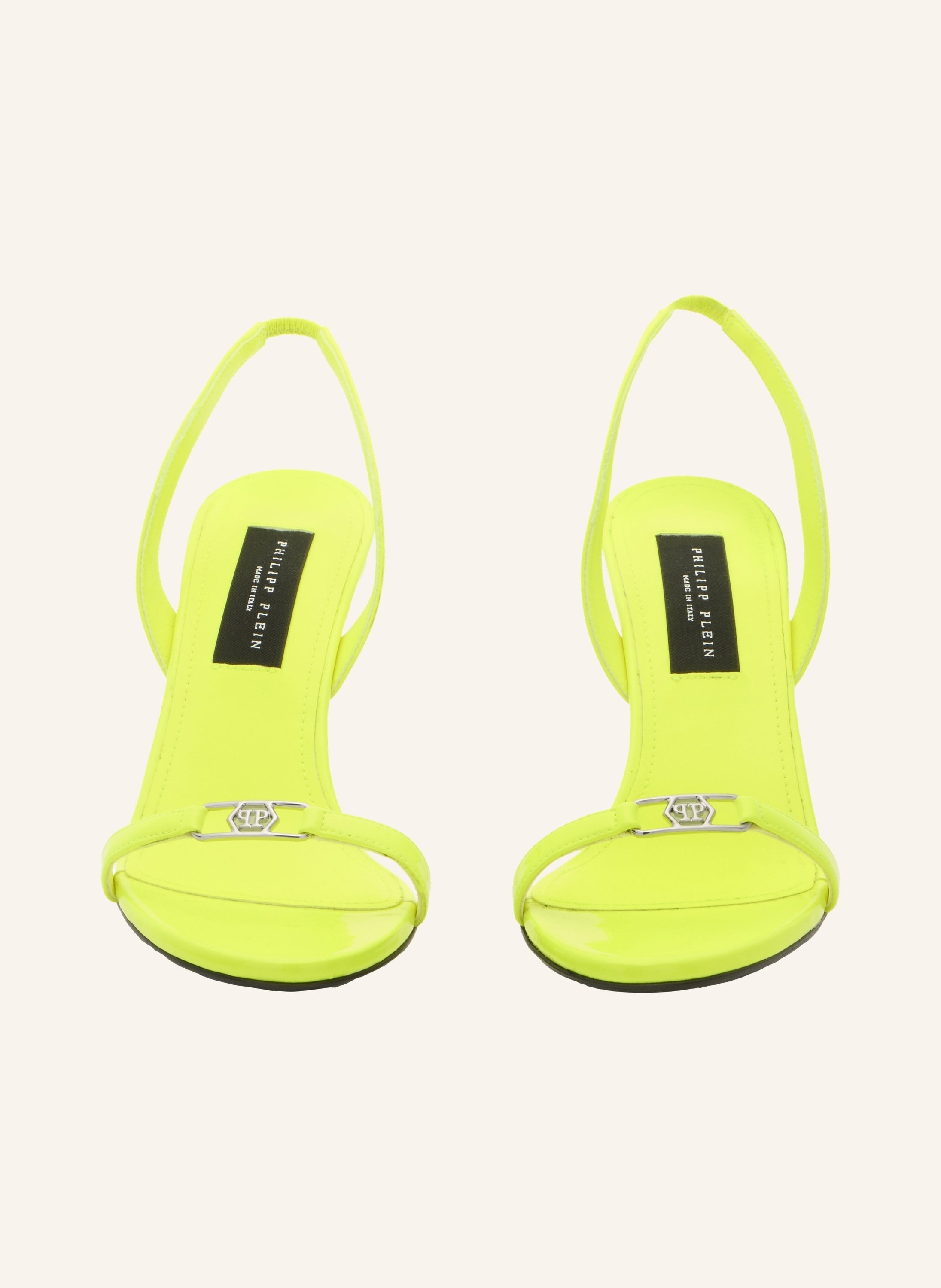 High Heels Sandals Fluo Hexagon