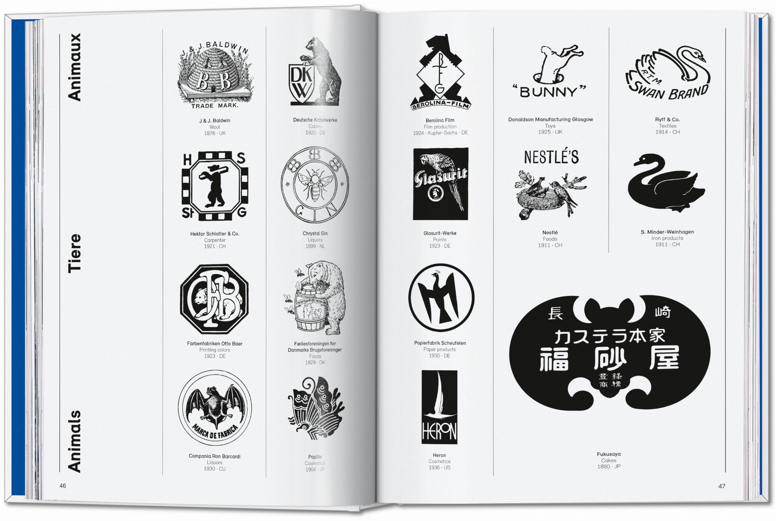 Taschen-Logo Beginnings. Logo Modernism. 45th Ed. (German, French, English)-Graphic Design-Black-Deal-Outlet-by-ARCHIVIST