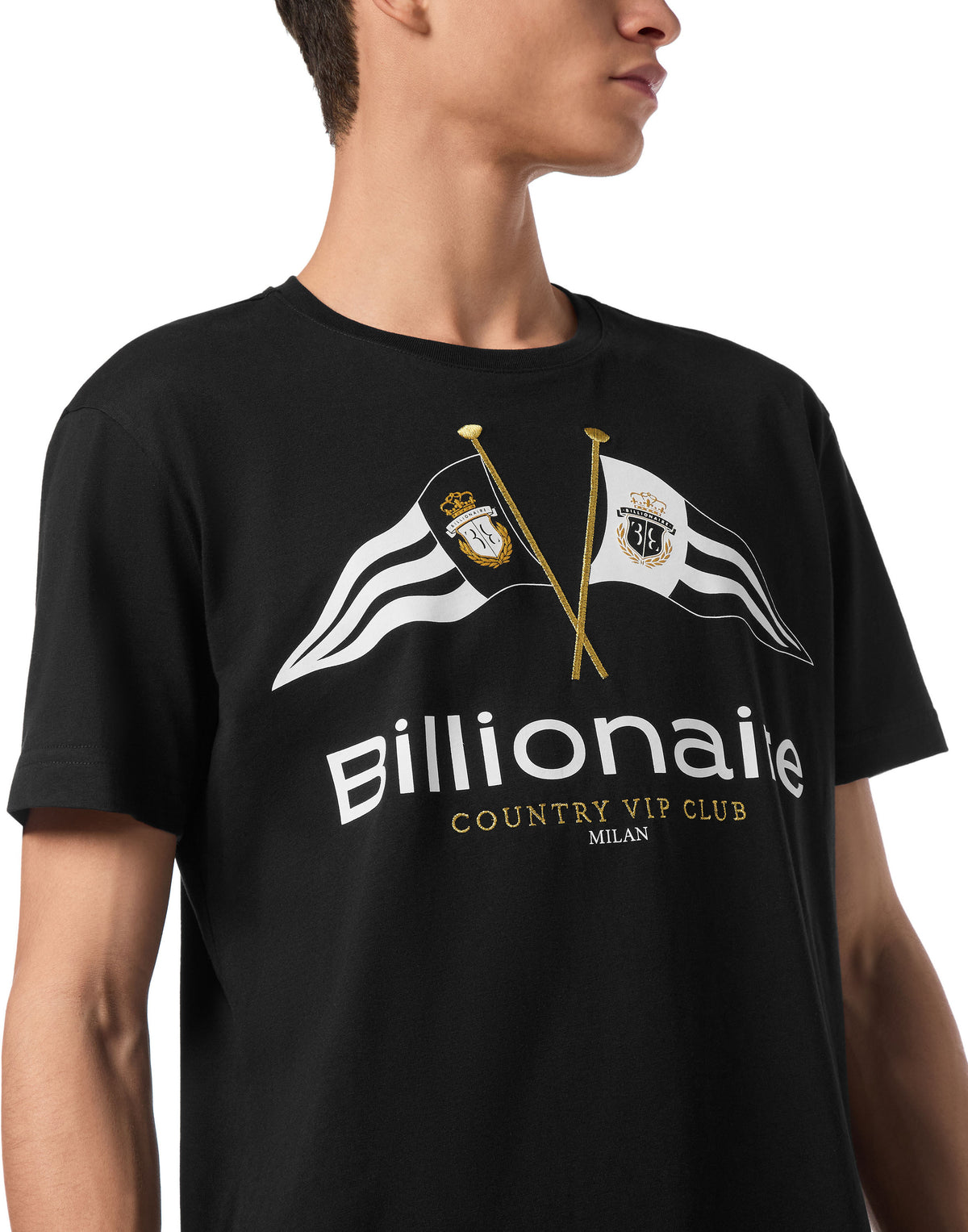 T-shirt Round Neck Flags