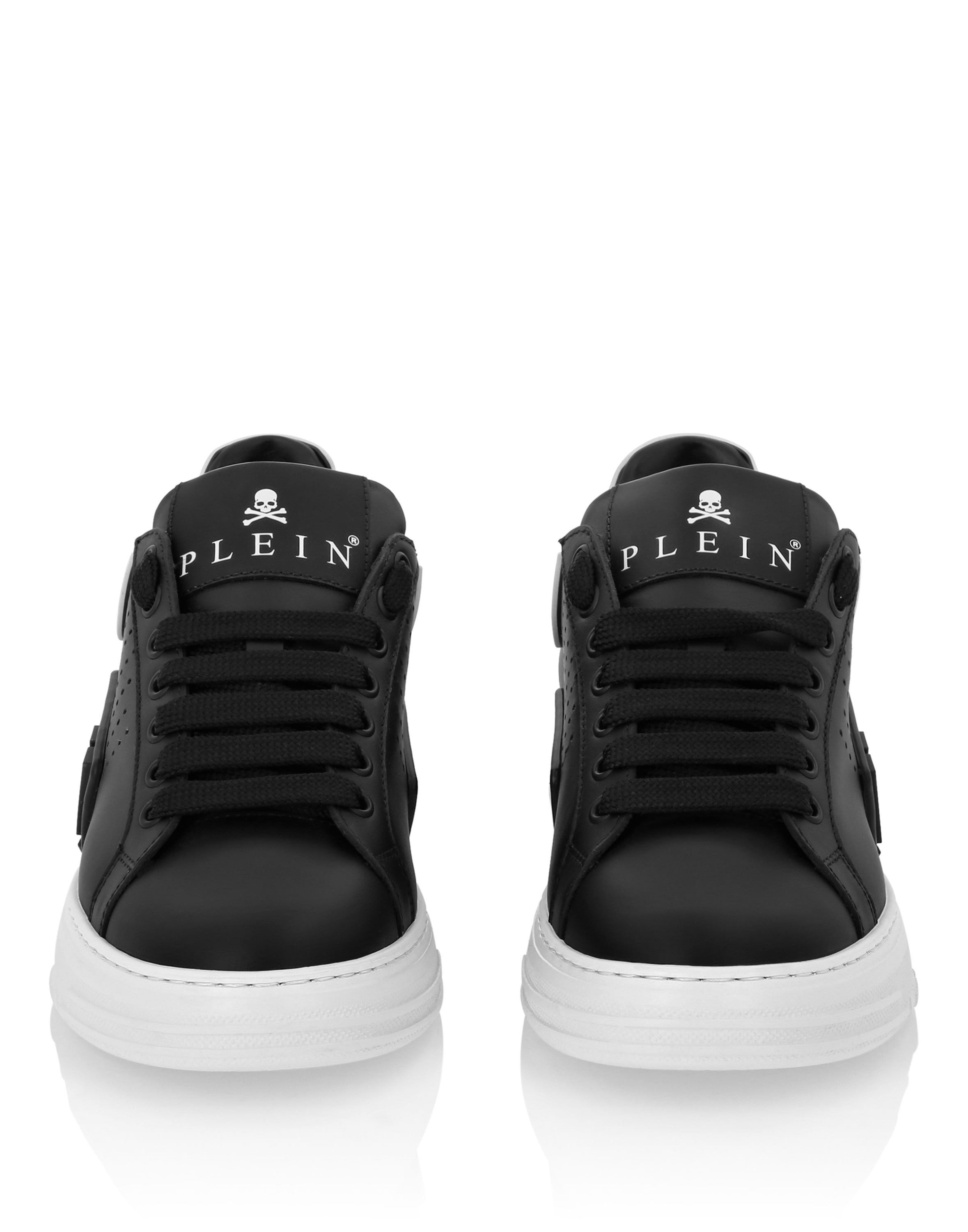 Nappa Leather Sneakers Low Top Hexagon