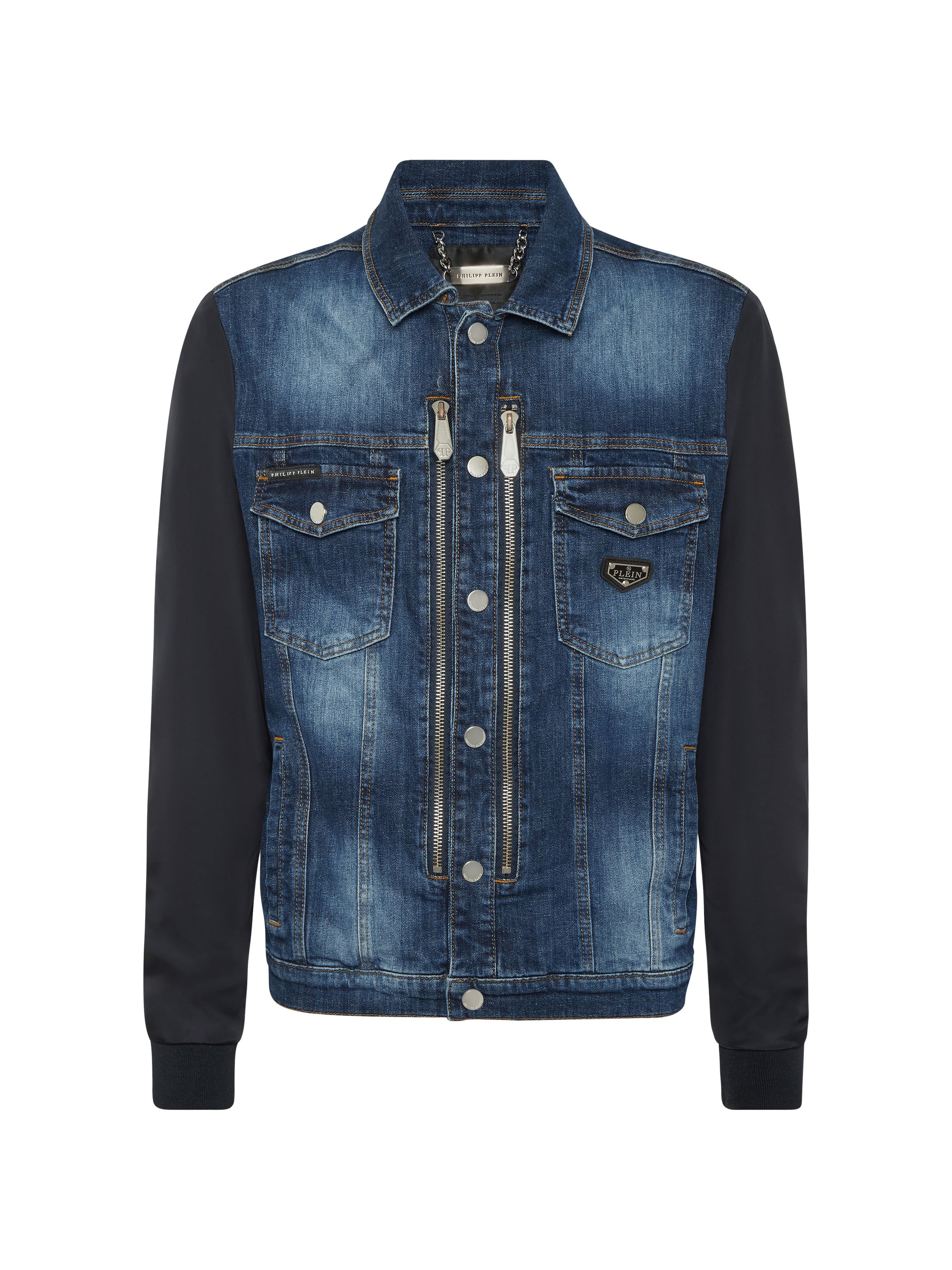 Composed Denim Zip Jacket College