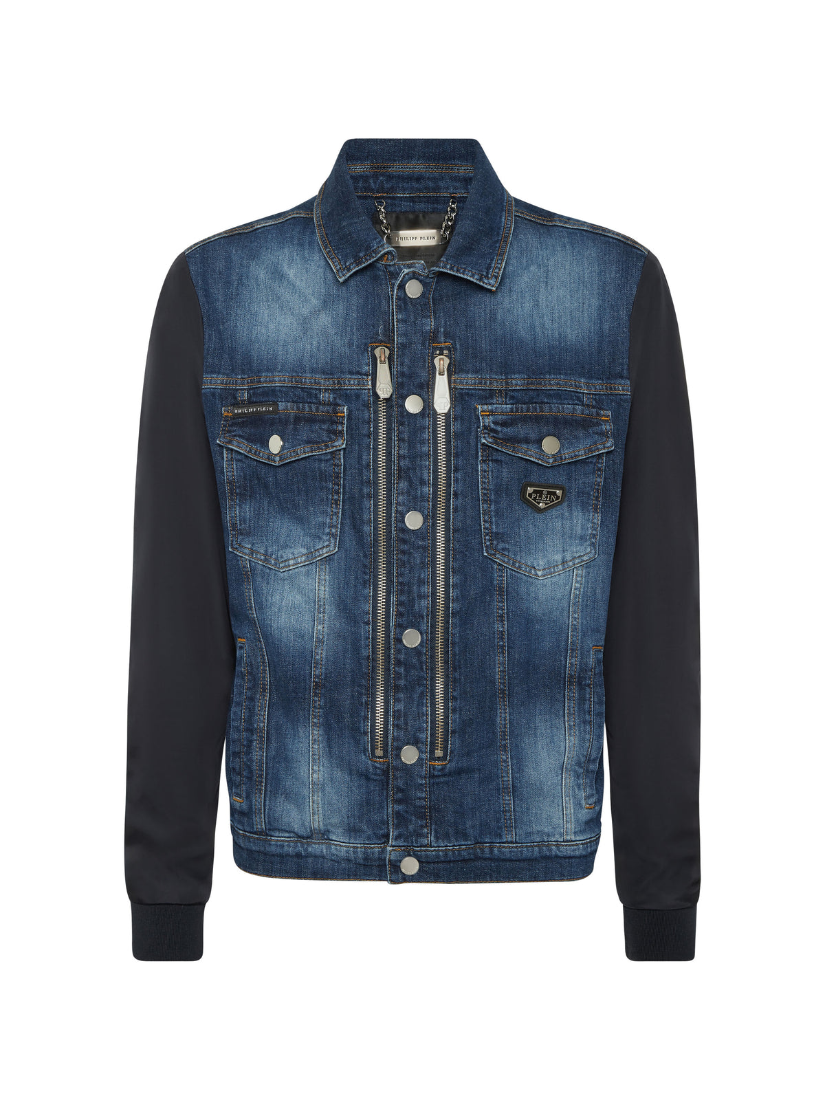 Composed Denim Zip Jacket College
