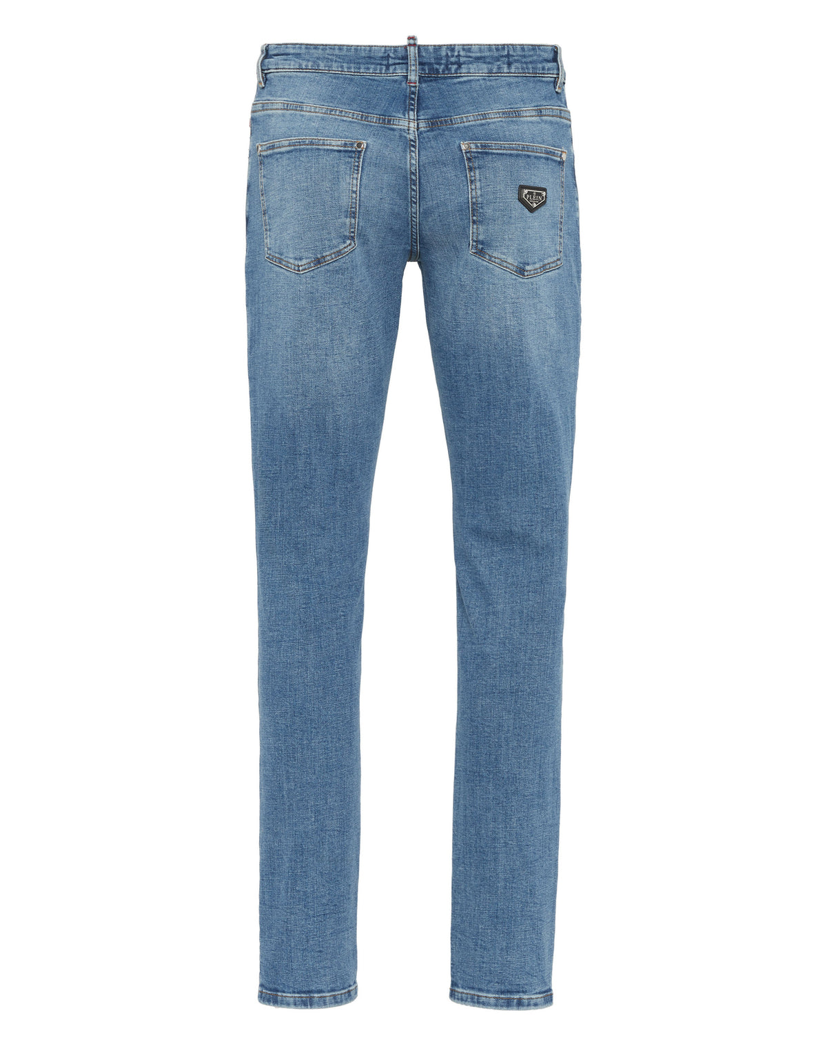 Destroyed Super Straight Cut Jeans