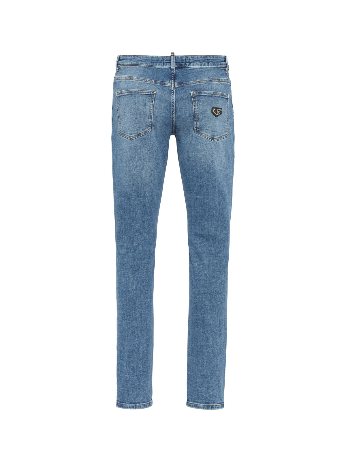 Destroyed Super Straight Cut Jeans