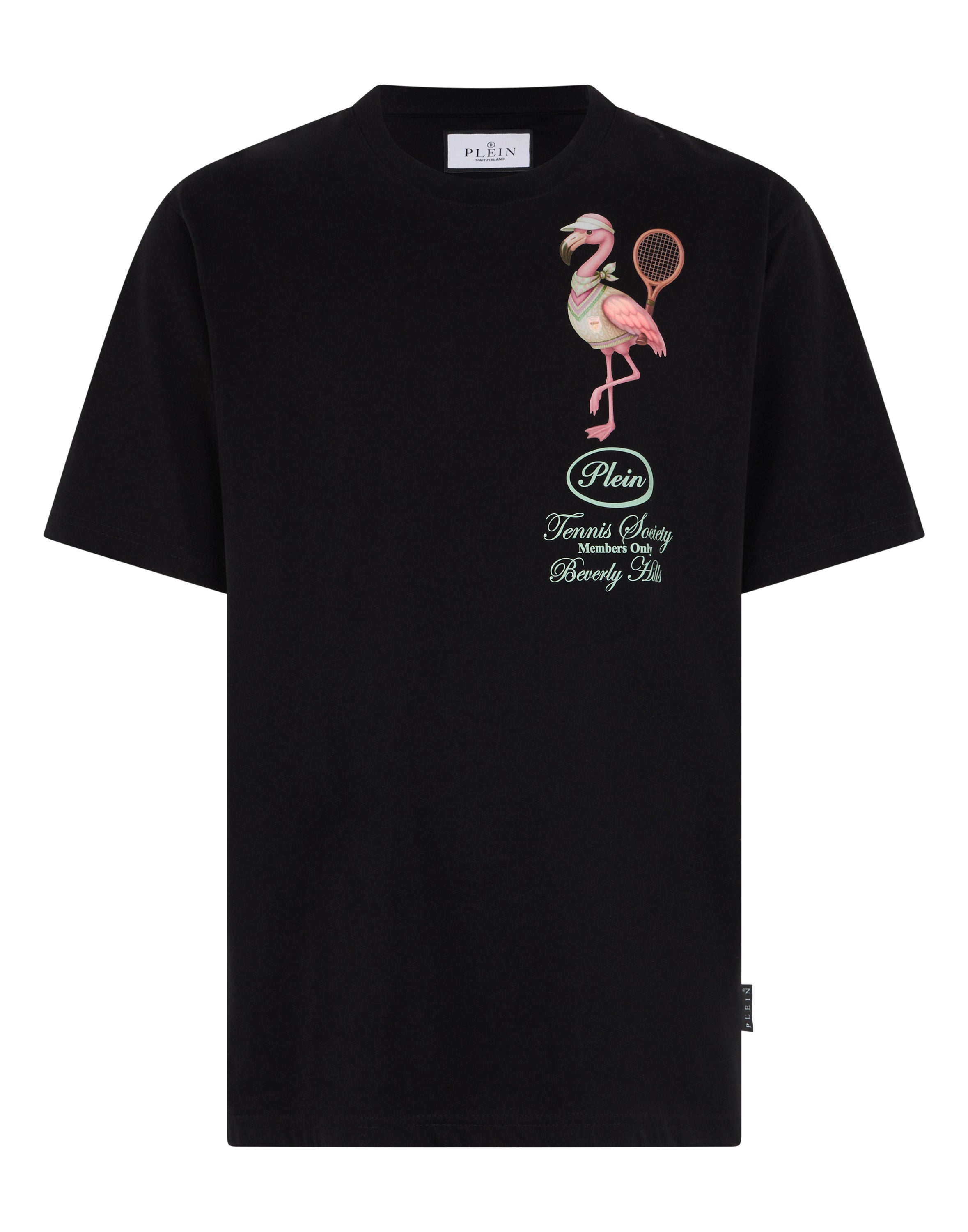 Round Neck T-Shirt Flamingo Tennis Society