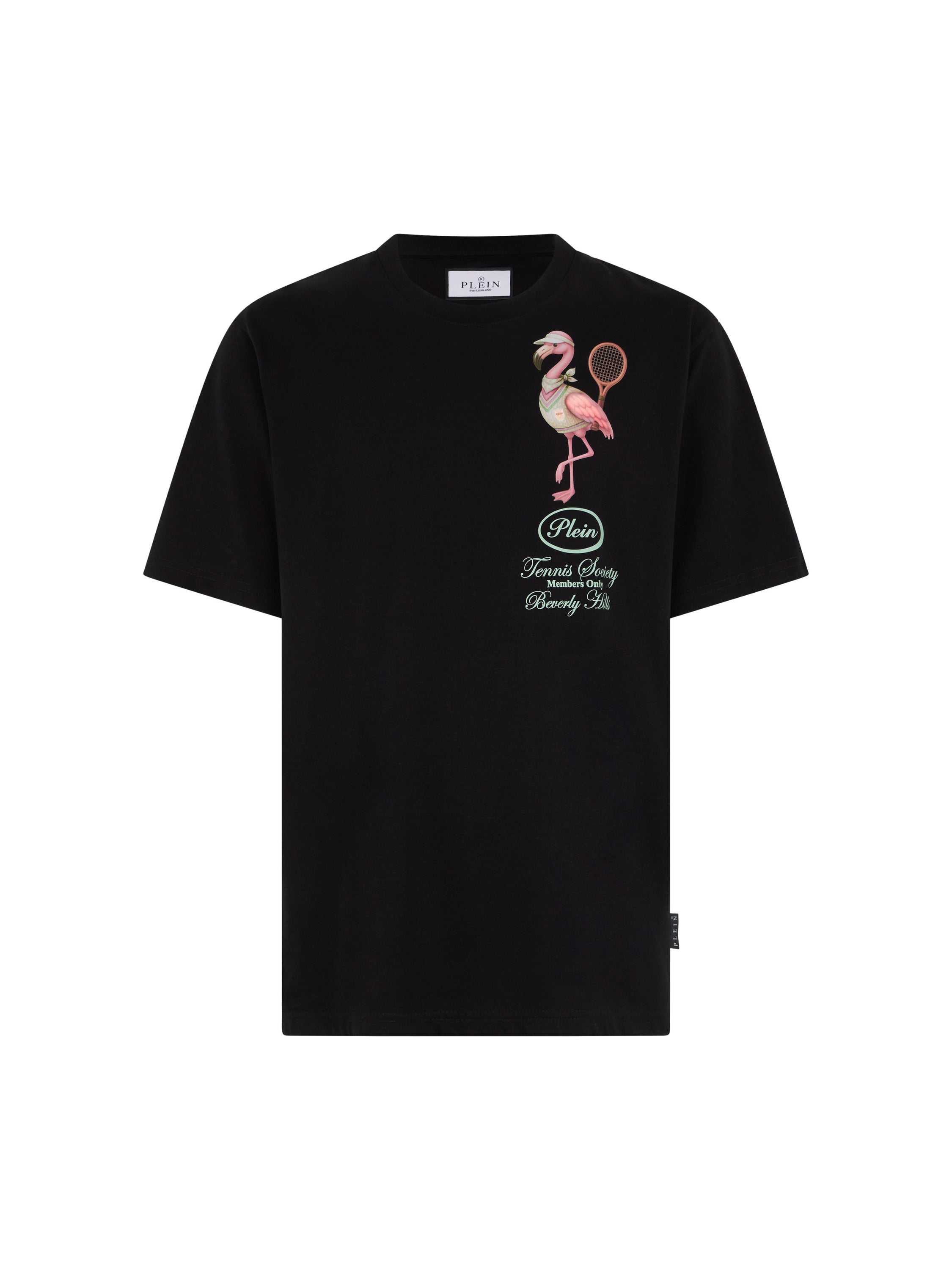 Round Neck T-Shirt Flamingo Tennis Society