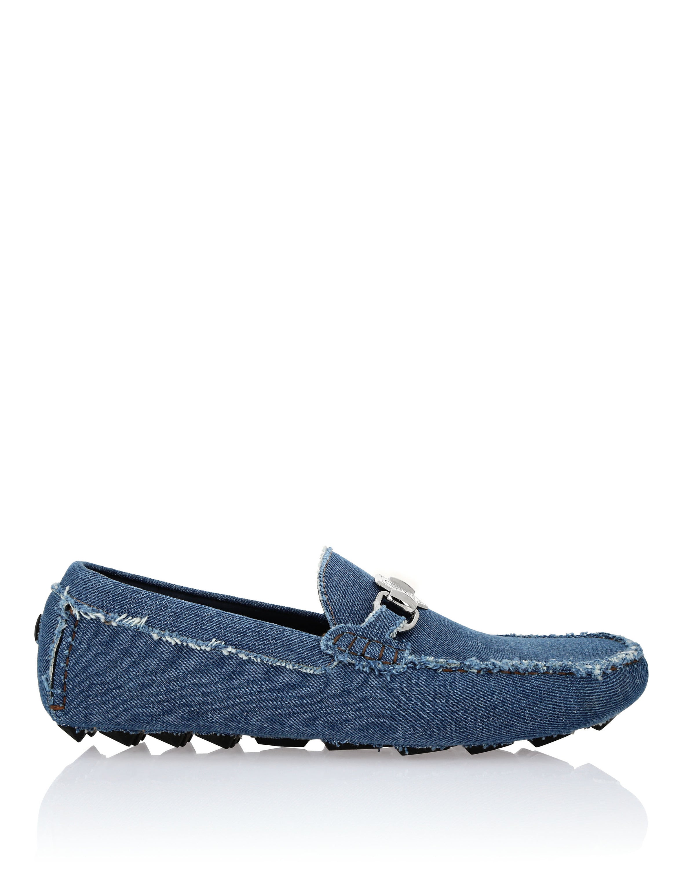 Driver Denim Moccasins