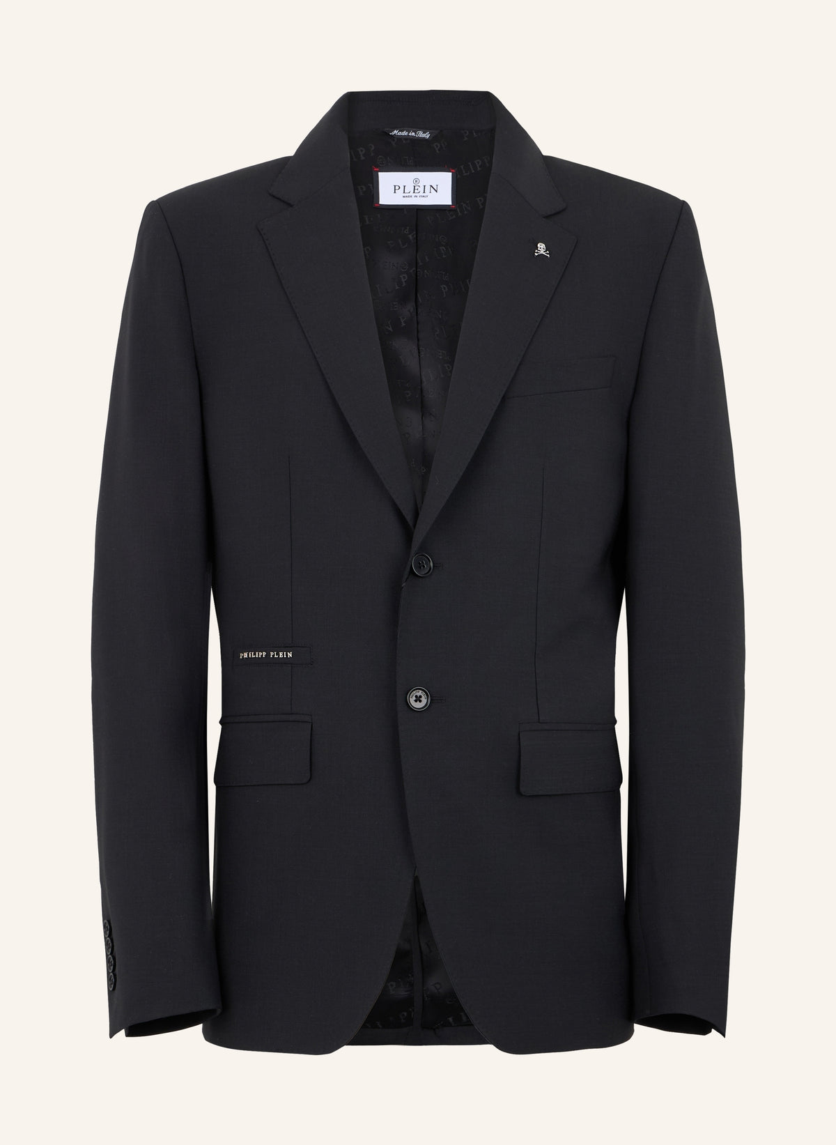 Regular Fit Blazer Skull Strass