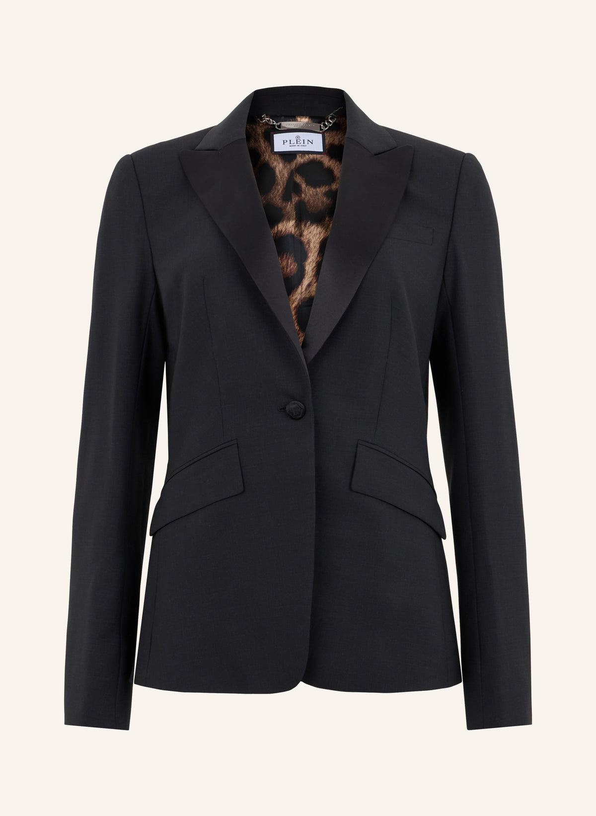 Single Breasted Fit Blazer Skull