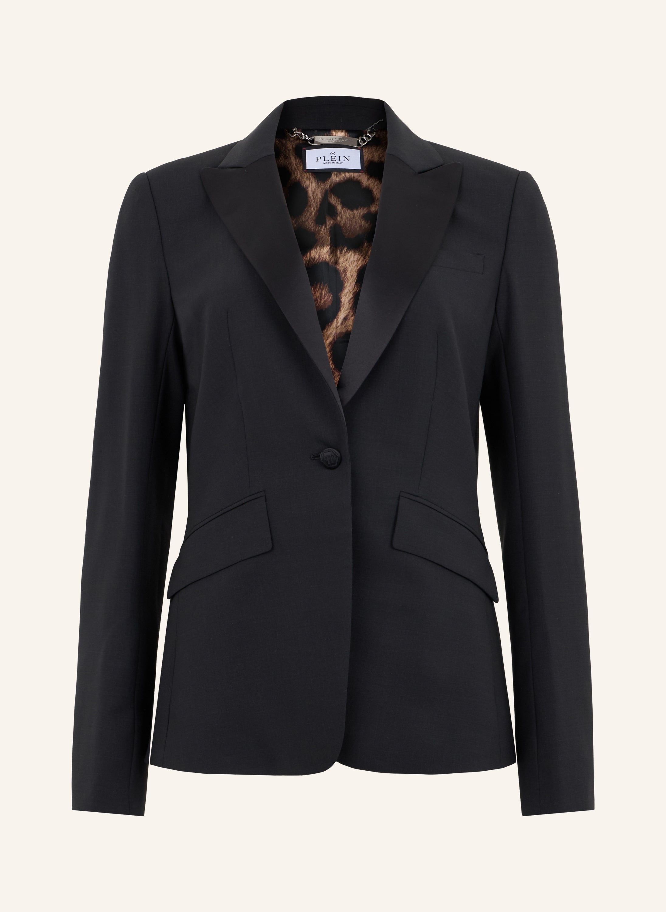 Single Breasted Fit Blazer Skull