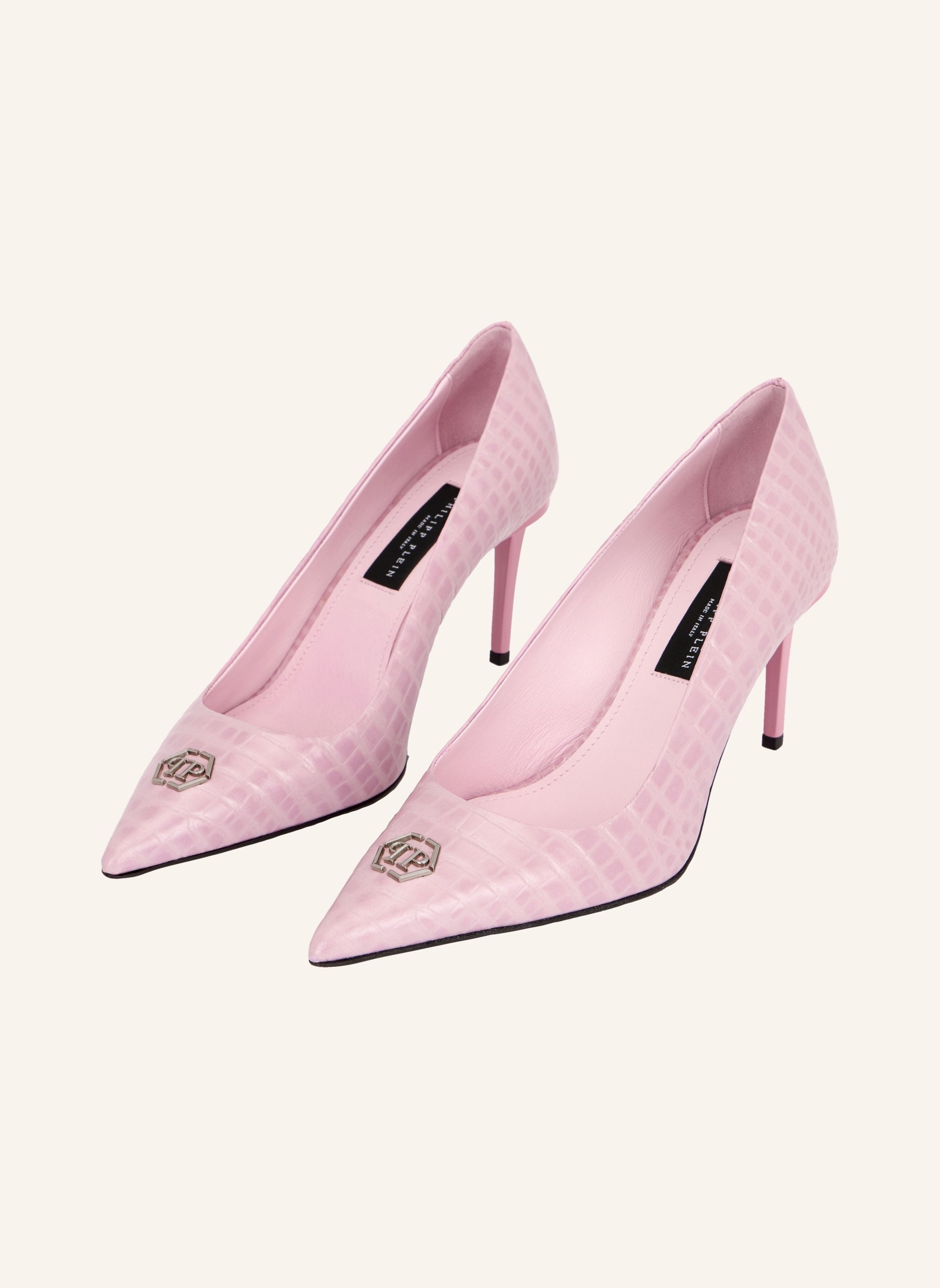 Cocco Print Decolette Mid Heels Hexagon 9