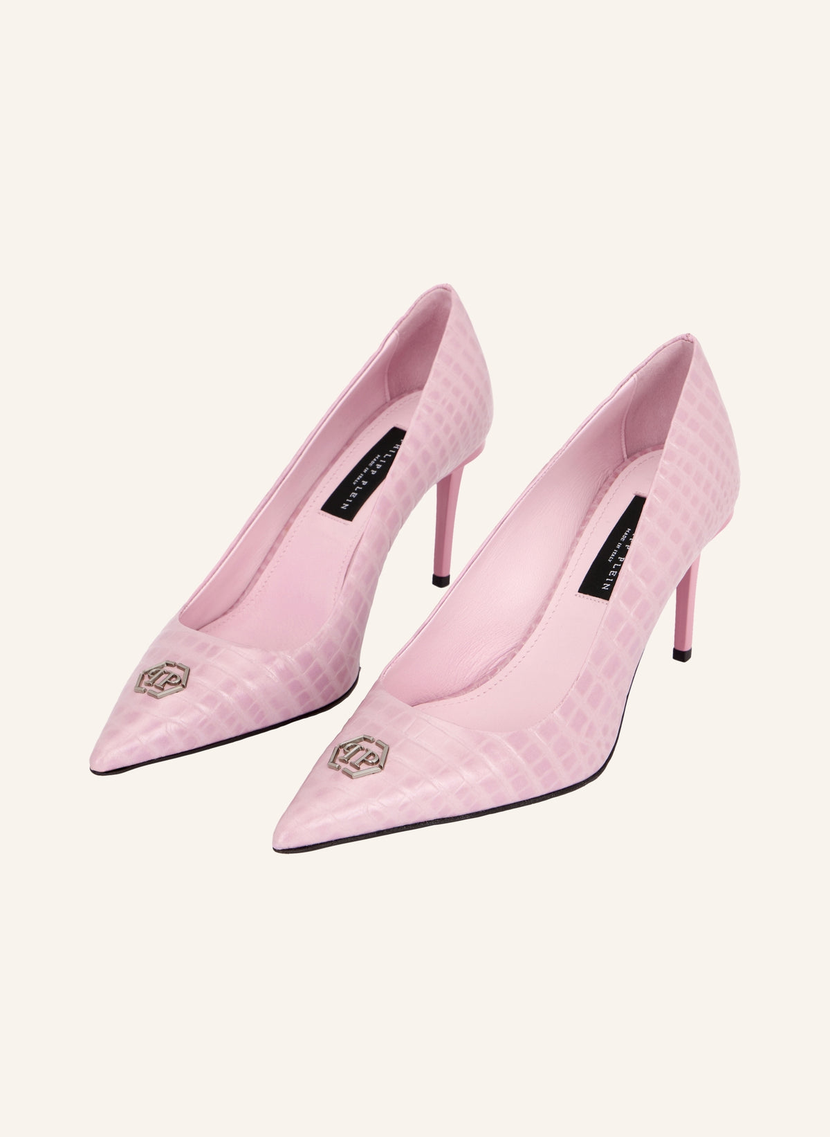 Cocco Print Decolette Mid Heels Hexagon 9