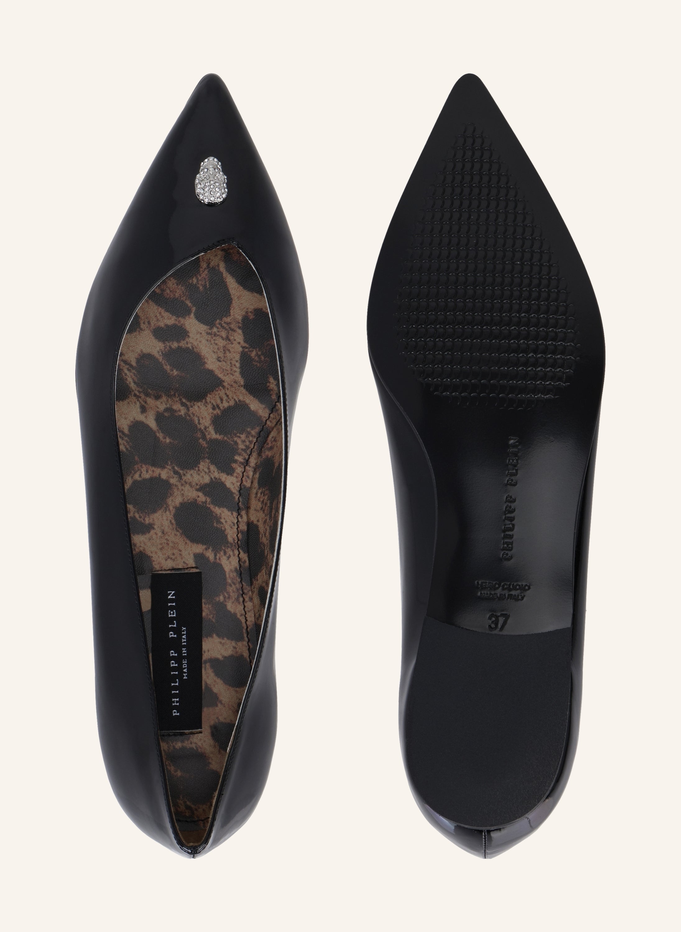 Ballet Flats Skull