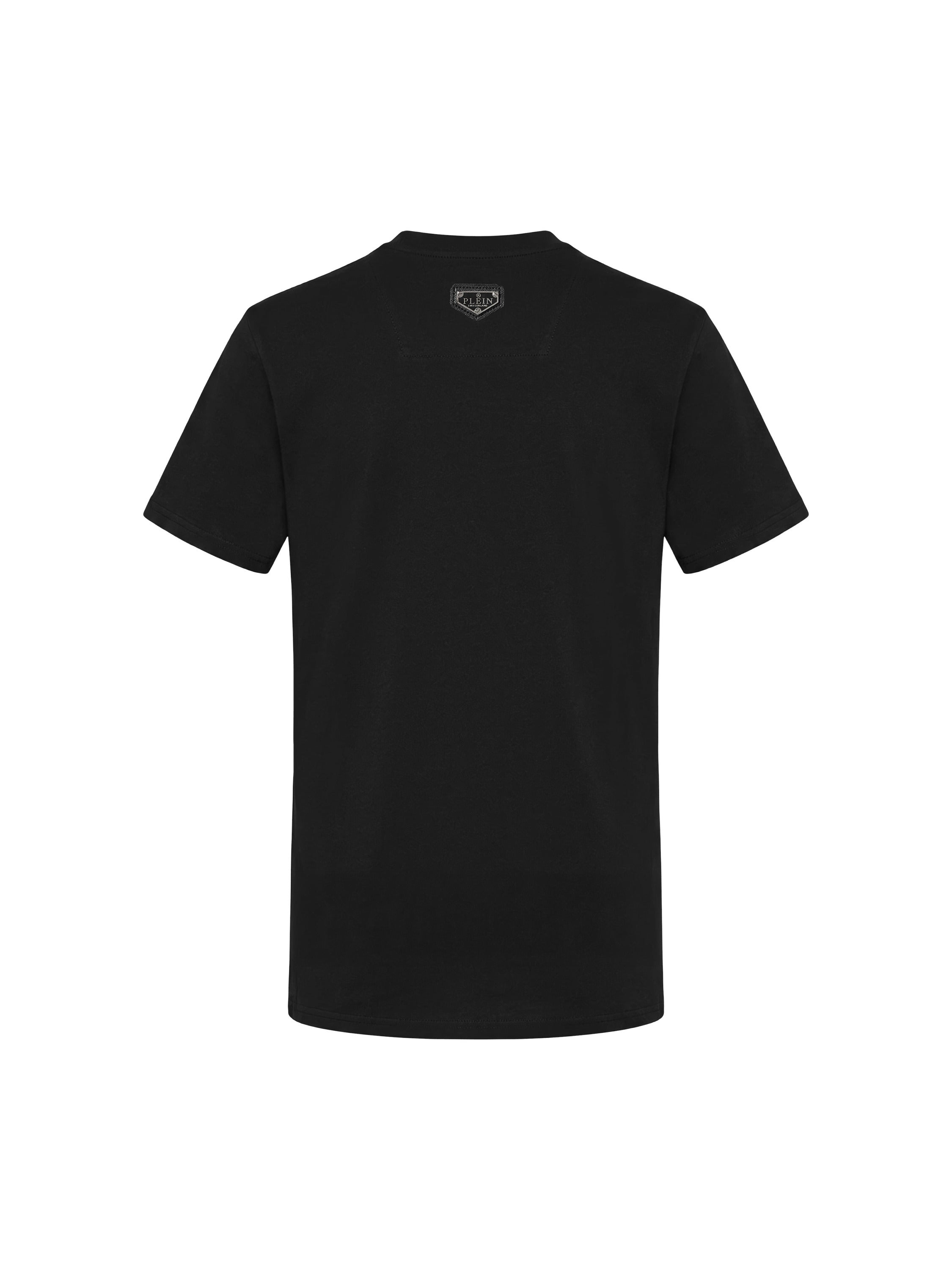 Jersey T-Shirt Skull Strass