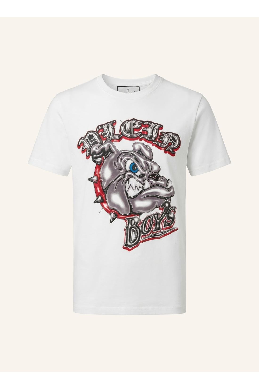 Philipp Plein Jersey T-Shirt Bulldog Plein Boys, Shirts