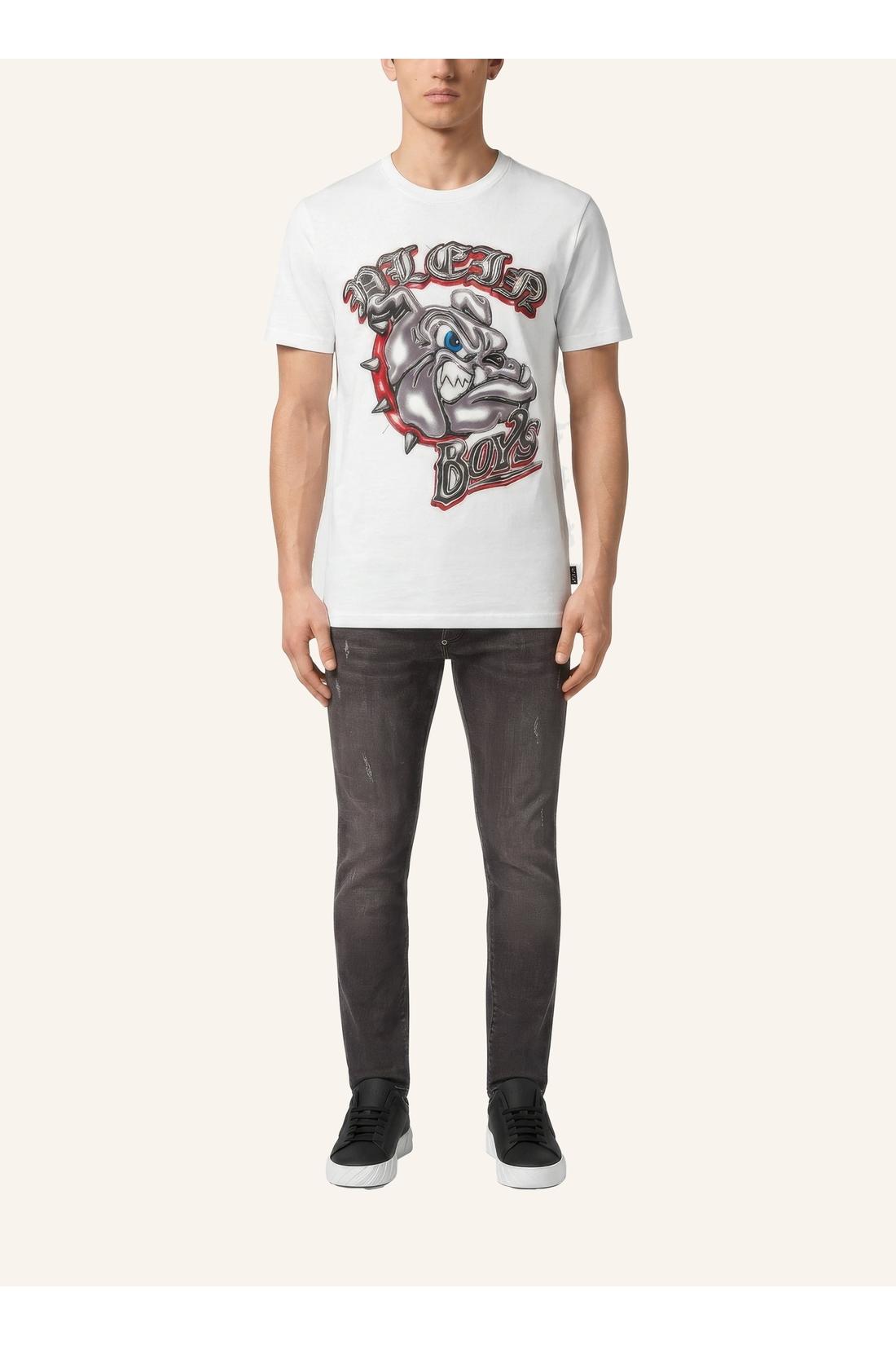 Philipp Plein Jersey T-Shirt Bulldog Plein Boys, Shirts