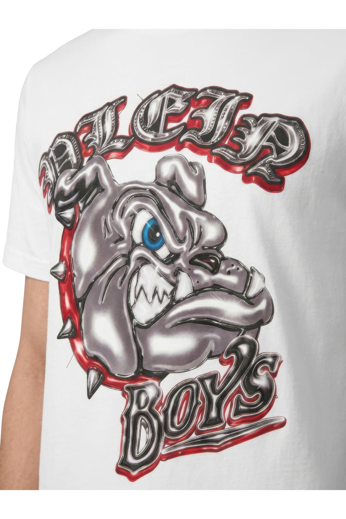Philipp Plein Jersey T-Shirt Bulldog Plein Boys, Shirts