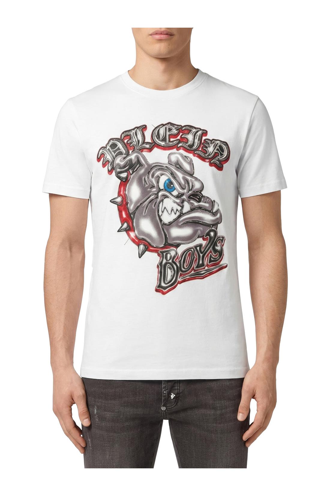 Philipp Plein Jersey T-Shirt Bulldog Plein Boys, Shirts