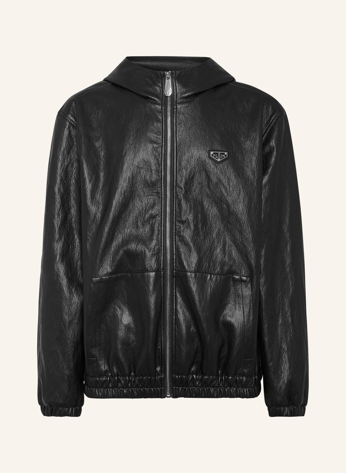Eco Leather Windbreaker