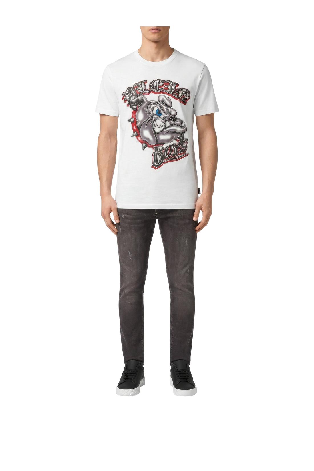 Philipp Plein Jersey T-Shirt Bulldog Plein Boys, Shirts
