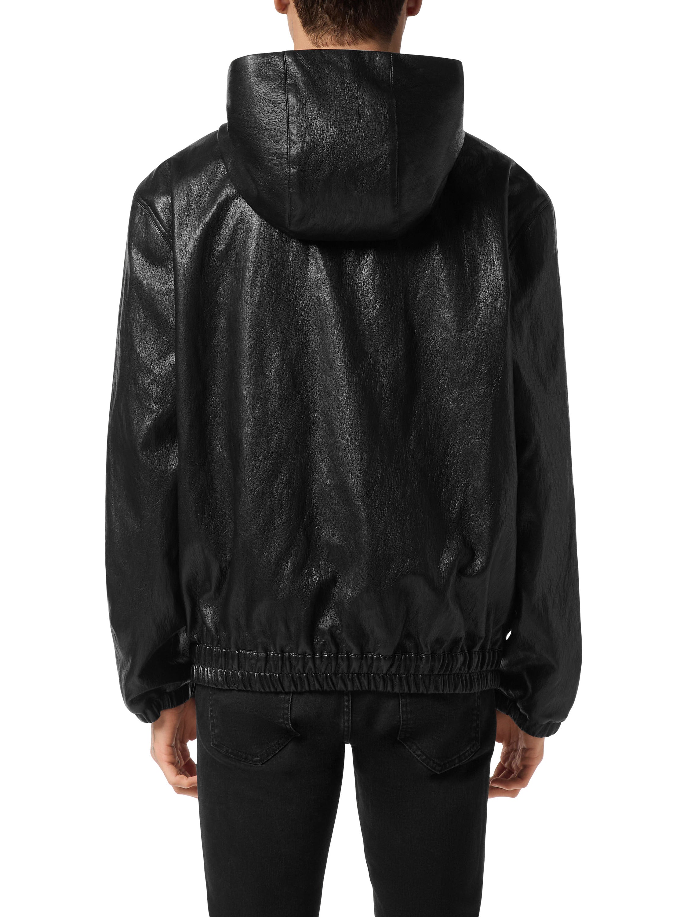 Eco Leather Windbreaker