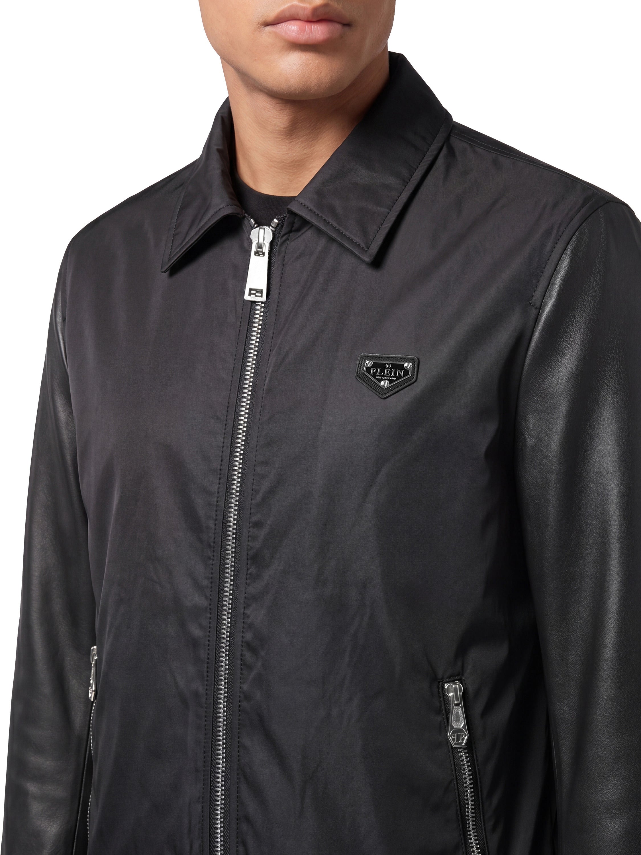 Nylon Coster Bomber Jacket