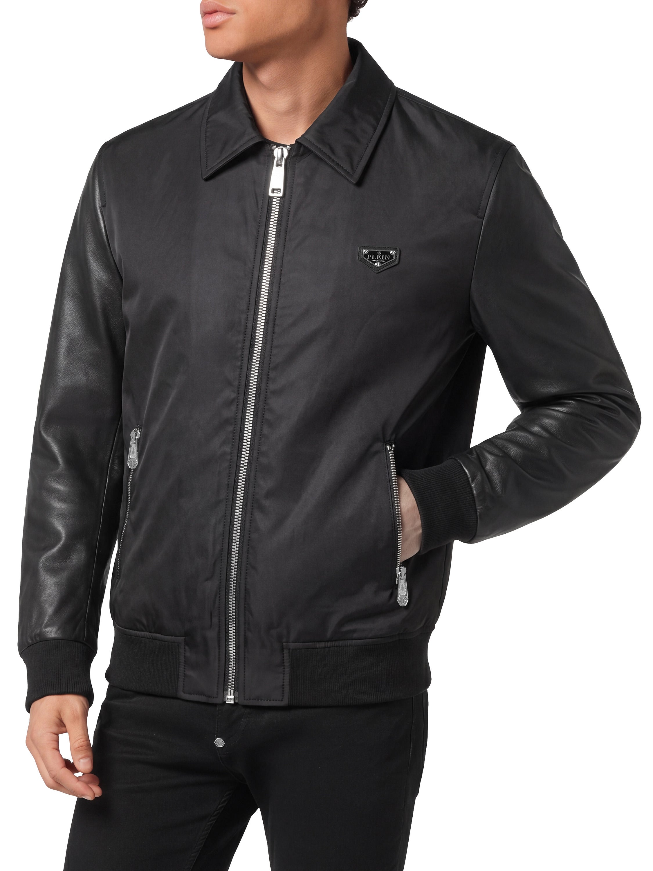Nylon Coster Bomber Jacket